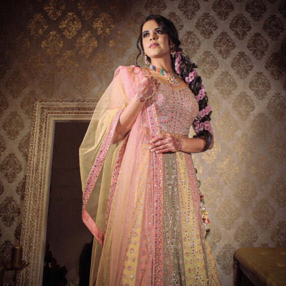 Pink Lehenga factory choli, Lehenga choli, ethnic wear, pakistani lehenga, indian wear, haldi, mehendi lehenga choli, sangeet